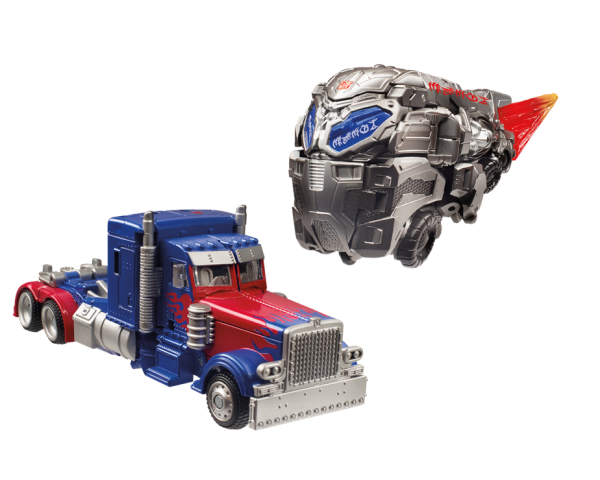 Mission to Cybertron Deluxe Optimus Prime 2 Pack - car & comet.png